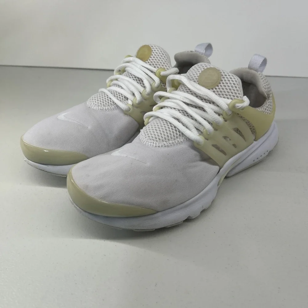 Nike Air Presto GS Triple White Youth Size 7Y, Women's Size‎ 8.5 833875-100